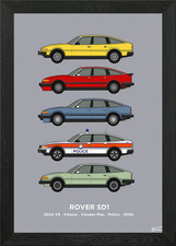 Rover SD1 Collection Gerahmtes