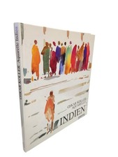 Oskar Koller Aquarelle Indien