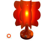 1970er Space Age Nachttischlampe von Zicoli Lamellenlampe Tulpenfuß Tischleuchte