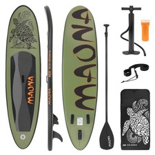 B-Ware Surfboard Stand Up Paddle SUP Board Maona aufblasbar Olive 308cm