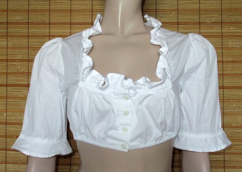 Weisse dirndlbluse - weisse,