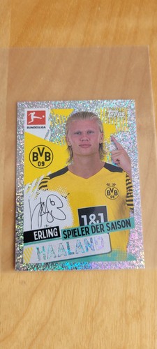 Erling haaland autogramm topps - erling,