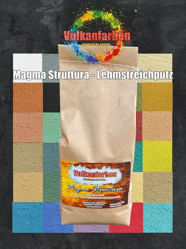 Vulkanfarben lehmstreichputz - vulkanfarben,