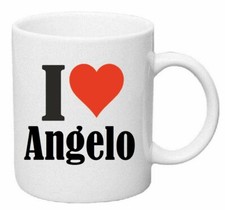 Kaffeetasse I Love Angelo