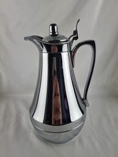 Vintage Alfi Isolierkanne Edelstahl Chrom 0,65 Liter Thermoskanne
