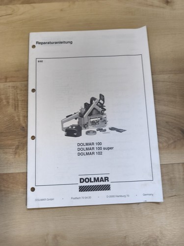 Dolmar reparaturanleitung - dolmar,
