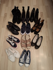 Konvolut  11  X Gebrauchte Damen Schuhe Gr 37-38