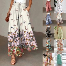 Damen Weites Bein Hosenrock