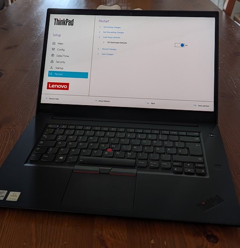 Thinkpad gen i7 - 3, i7-10850h