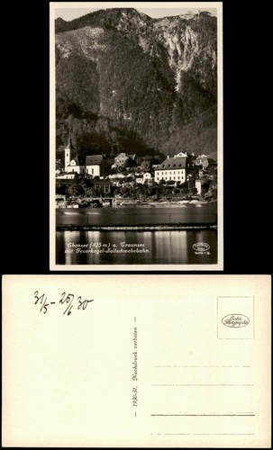 Ansichtskarte ebensee - ebensee,