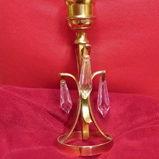 Goldfarbener Kerzenhalter mit