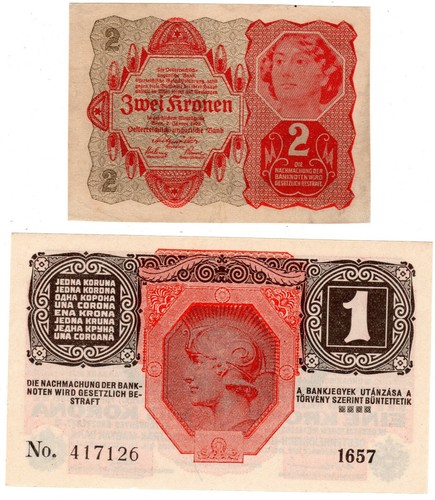 Lot banknoten österreich - lot,