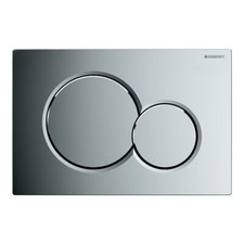 Geberit Betätigungsplatte Sigma01 Drückerplatte WC 2-Mengen chrom 115770215