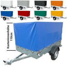 STEMA pkw Anhänger Kasten OPTI 750 Kg mit Plane 1,10m,13Zoll 100KM/H Freigabe