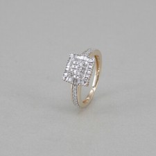 Ring in 585/14k Gelbgold mit