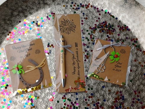 Gastgeschenk silvester happy - gastgeschenk,