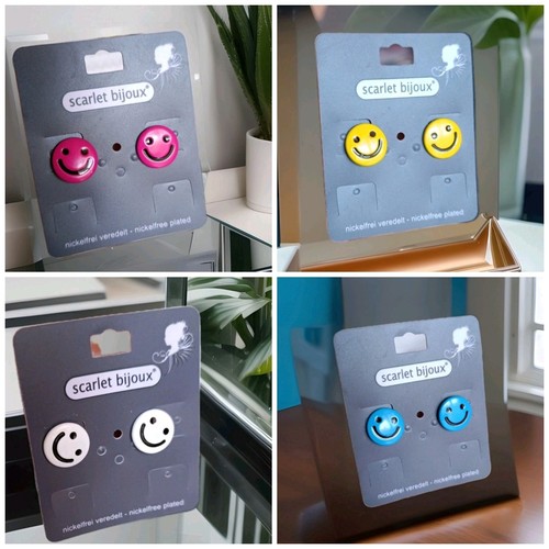 Ohrstecker funny face - ohrstecker,