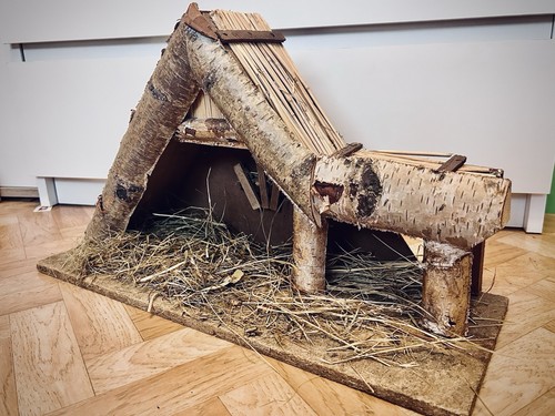 Weihnachtskrippe krippenstall - weihnachtskrippe,