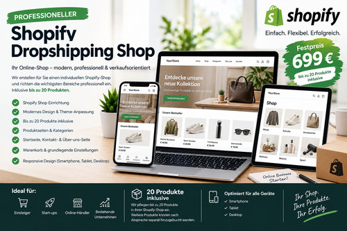 Shopify dropshipping shop - shopify,