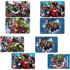 Avengers Tischunterlage 2 Stück Platzdeckchen Malunterlage Knetunterlage