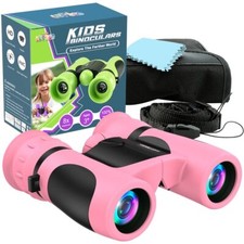 Fernglas für Kinder Kinderfernglas Binocular Teleskop  8x21 Kinderfernglas Rosa