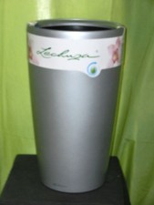 NEU! Pflanzgefäß Lechuza RONDO 32 Komplettsett silber