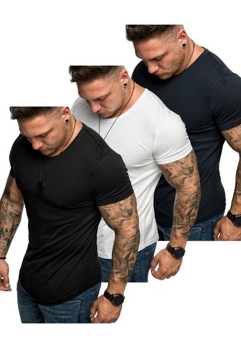 Herren 3er pack shirt - 3er-pack, t-shirt