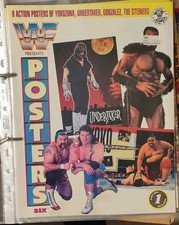 US WWF Magazin Posters Nr. 6 Wrestling KOMPLETT mit 8 Poster WWE 