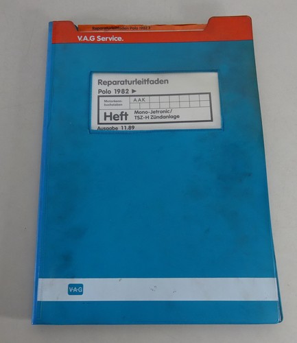 Werkstatthandbuch polo ii - werkstatthandbuch,