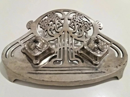 Jugendstil tintenfass l - jugendstil,