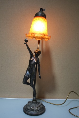 Lampe aus messing - lampe, &