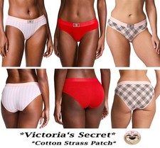 Victoria's Secret Hüftslip Cotton Logo patch Hiphugger Strass Gr XS S M L XL XXL