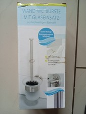 Wand -WC-Bürste Mit Glaseinsatz !Neu/OVP