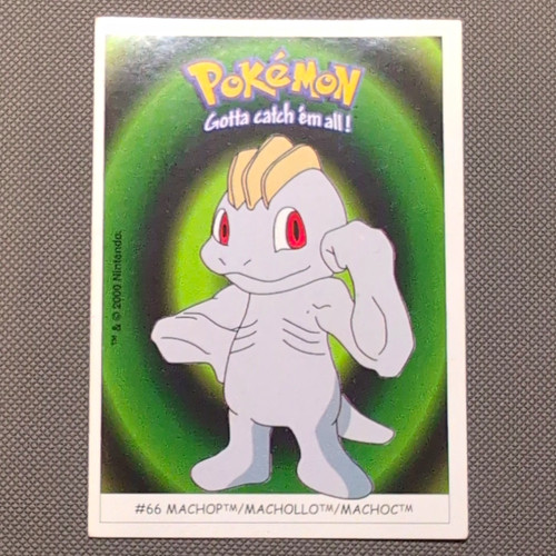 Dunkin pokémon machop sticker - dunkin,