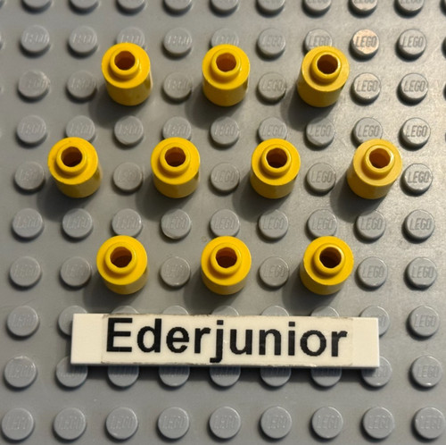 Lego brick round - brick, /