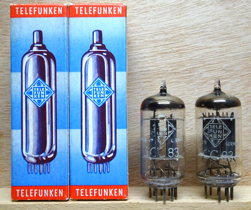 Pair telefunken ecc83 sehr - pair:,