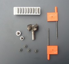 Planfräser Hm, Fräser (für Fräsmaschinen, Handmaschinen), Schaft 8mm + Zubehör