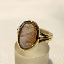 schöner Gemme Ring 585 Gold
