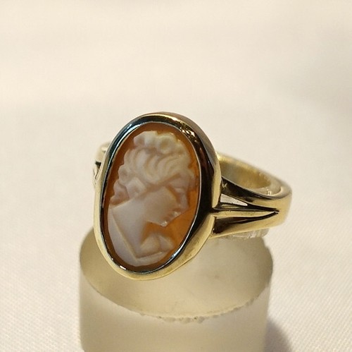 Schöner gemme ring - ring, 585