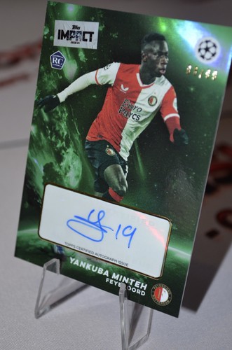 Yankuba minteh topps impact - minteh, /