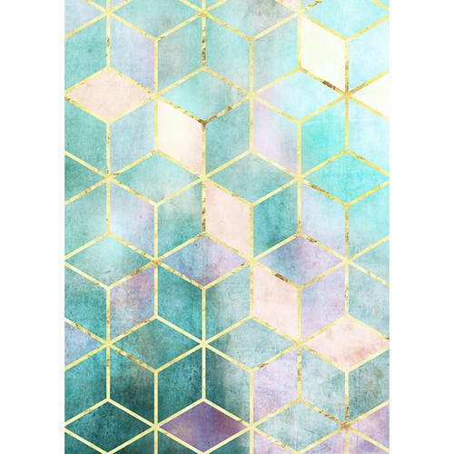 Wandbild mosaik verde 50x70 - -,