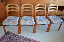 Vintage Dänische DYRLUND Teakholz Esszimmer Garnitur 5 Teilig TOP