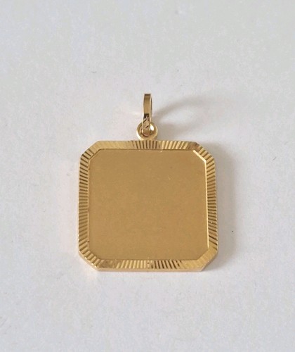 Vintage double gold anhänger - vintage,