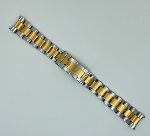 Solid 20mm oyster - oyster, band
