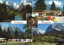 GARMISCH-PARTENKIRCHEN Bayern Camping Zugsitze Restaurant Campingvater Panorama