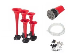 12V 5 Klang Bootsfanfare La Cucaracha Melodie Hupe mit Kompressor 115 dB