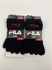 2 pairs Fila Skele-toes Socks