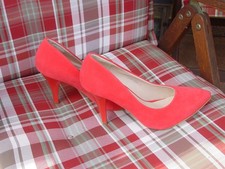 Jumex, Damen High Heels, rot/coralle,  Größe 37, ungetragen