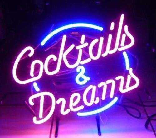 Cocktails dreams 43cm glas - cocktails,