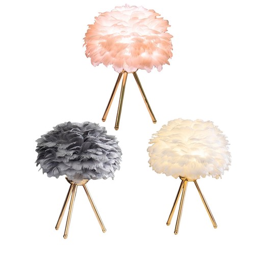 Feder tisch lampe - tisch, licht